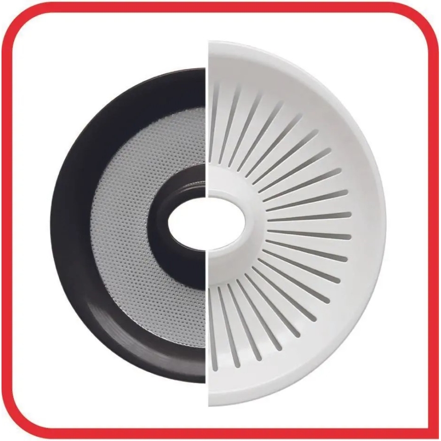 Tefal - Sähköinen sitruspuristin VITAPRESS 0,6 l 25W/230V valkoinen/musta