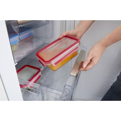 Tefal - Säilytysrasia 0,85 l MSEAL GLASS punainen/lasi