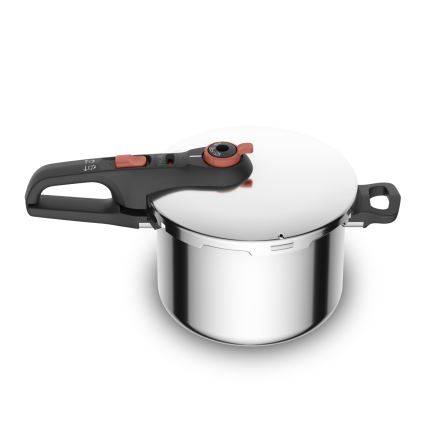 Tefal - SECURE TRENDY 6 l painekeitin + INGENIO EMOTION 5-osainen setti
