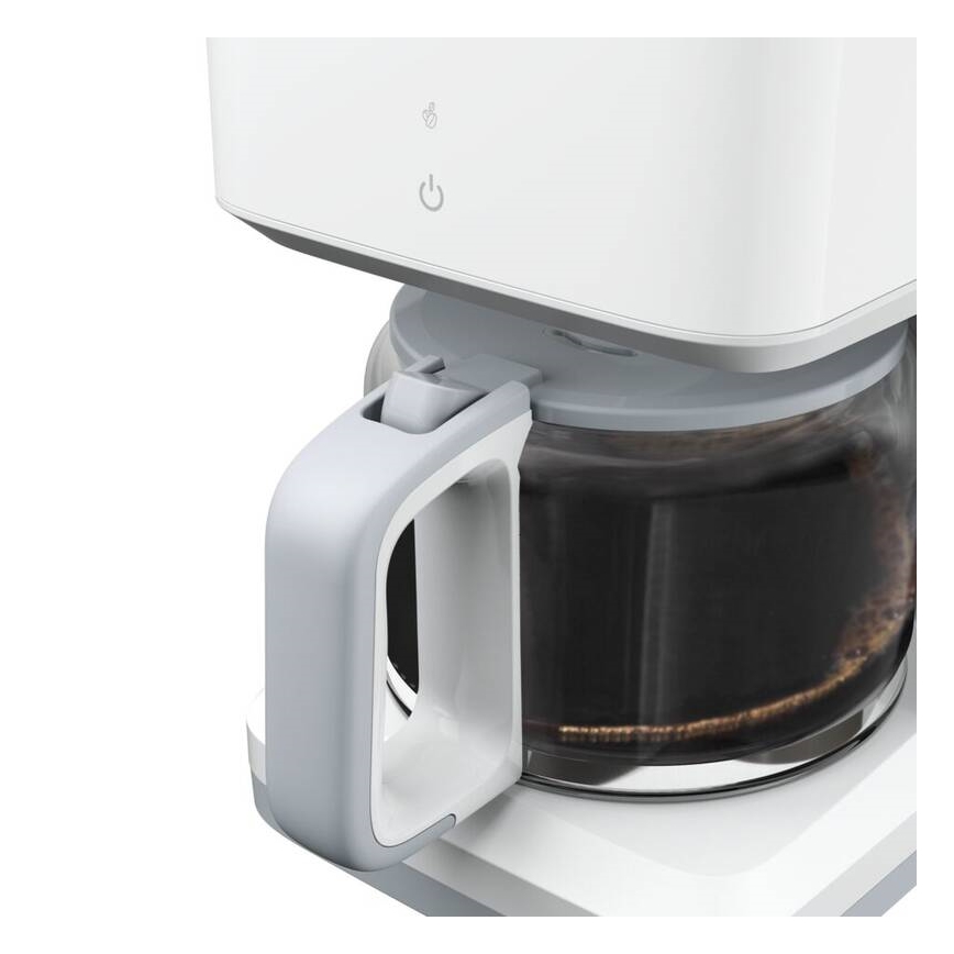 Tefal - Suodatinkahvinkeitin LCD-näytöllä SENSE 1000W/230V valkoinen