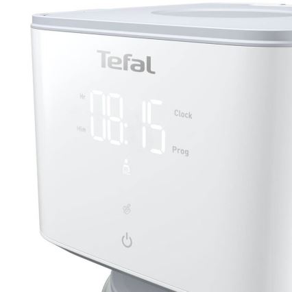 Tefal - Suodatinkahvinkeitin LCD-näytöllä SENSE 1000W/230V valkoinen