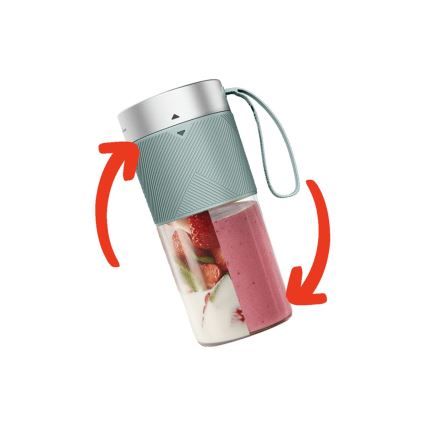 Tefal - Smoothie blenderi BLENDFORCE 50W/5V 1200 mAh minttu