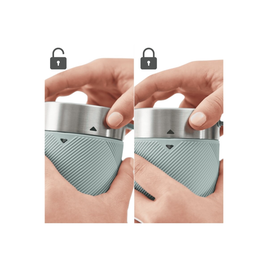 Tefal - Smoothie blenderi BLENDFORCE 50W/5V 1200 mAh minttu