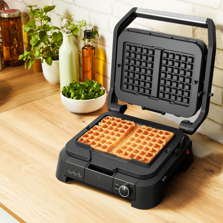 Tefal - SUPERGRILL kontaktgrilli 4-toimintoinen 2000 W/230 V