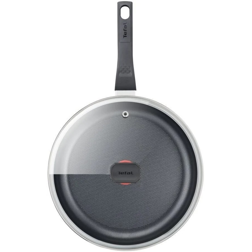 Tefal - Syvä paistinpannu kannella SIMPLY CLEAN 24 cm