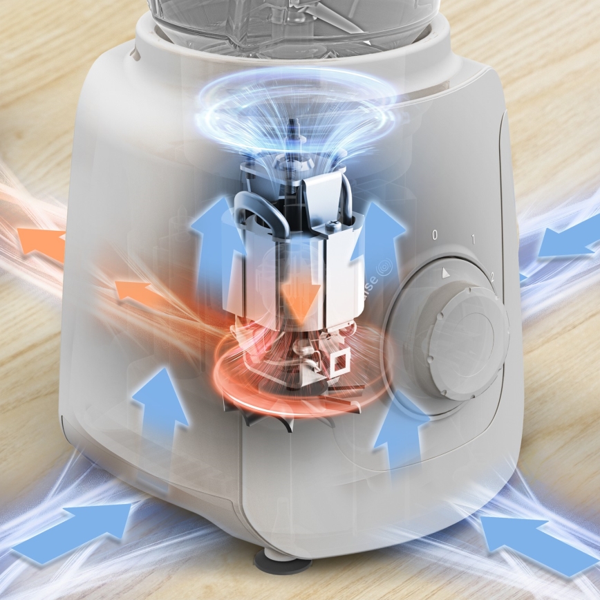 Tefal - Tehosekoitin ESSENTIAL 450W/230V