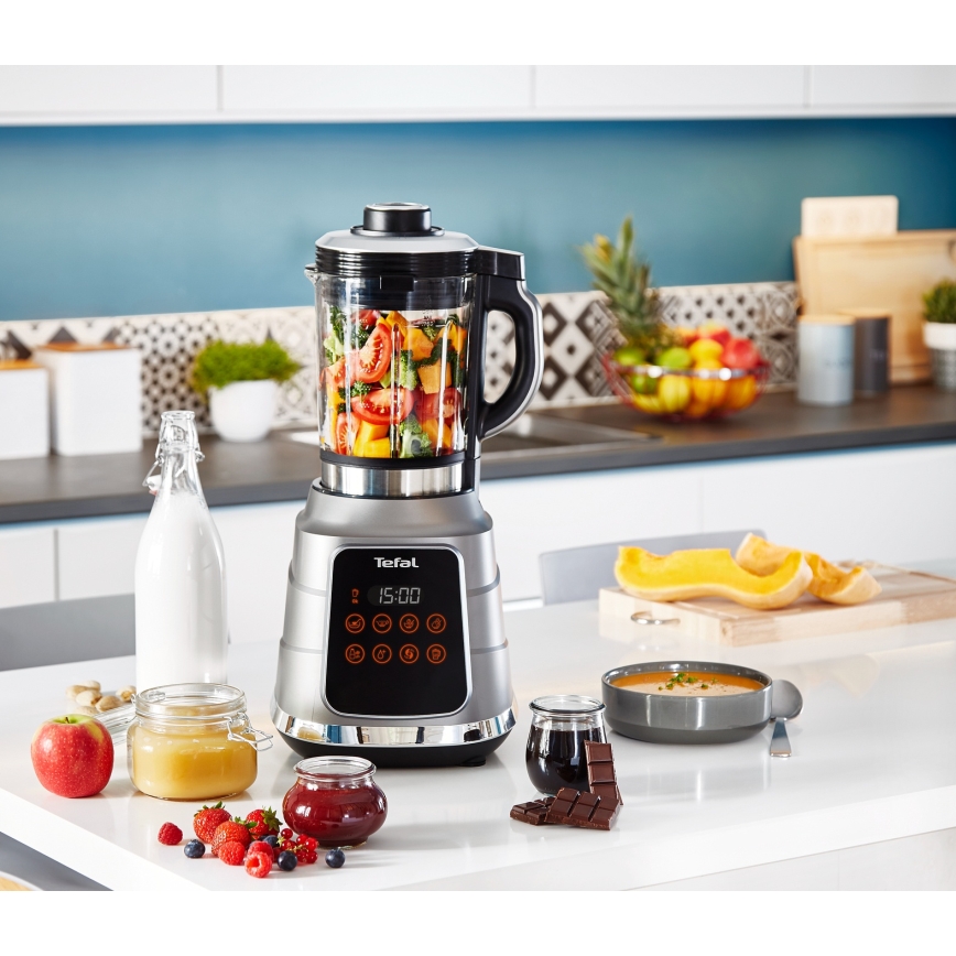 Tefal - Tehosekoitin HIGH SPEED ULTRABLEND BOOST 1300W/230V harmaa