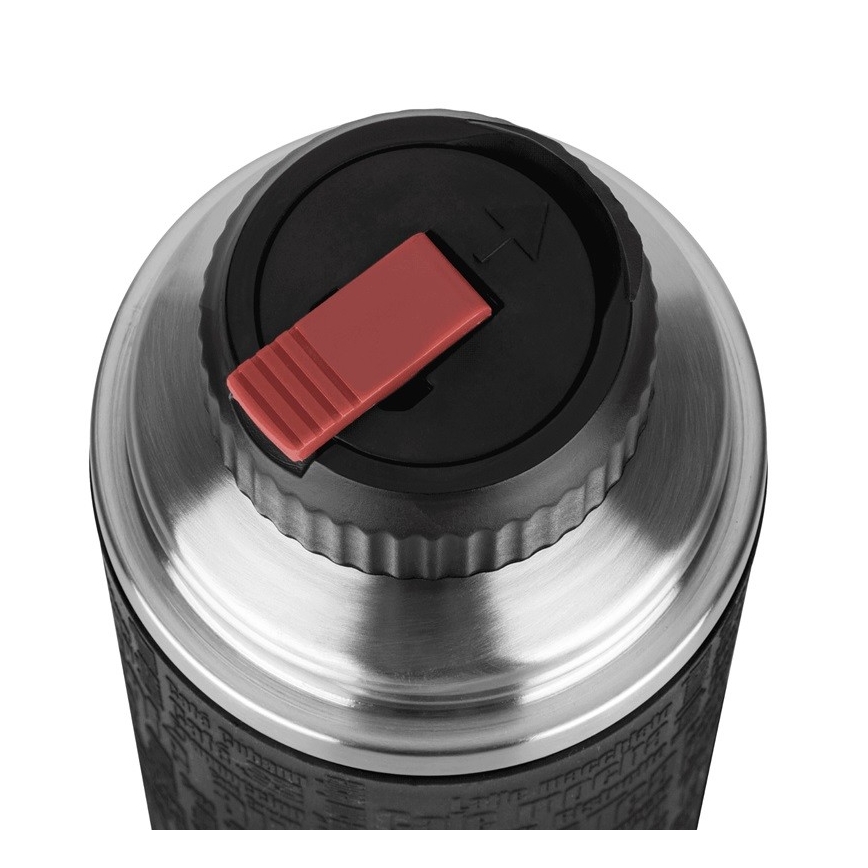 Tefal - Termos mukilla 0,5 l SENATOR ruostumaton/musta