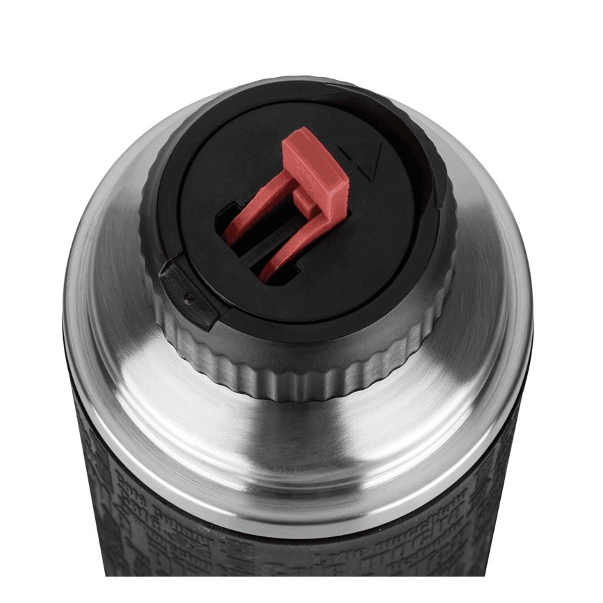 Tefal - Termos mukilla 0,5 l SENATOR ruostumaton/musta