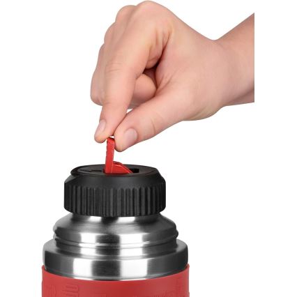 Tefal - Termos mukilla 1 l SENATOR ruostumaton/punainen