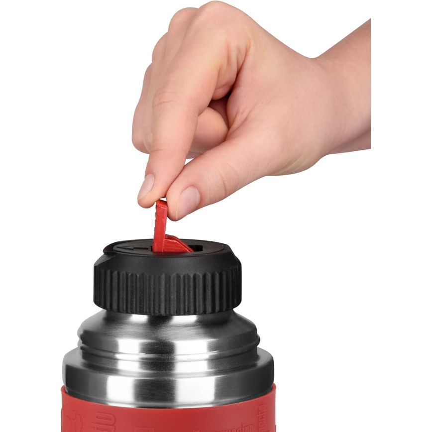 Tefal - Termos mukilla 1 l SENATOR ruostumaton/punainen