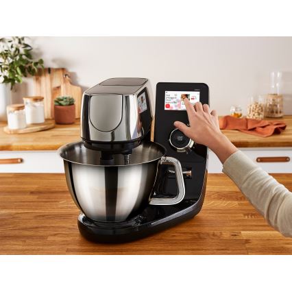 Tefal - Vaakalla varustettu yleiskone I-COACH TOUCH 1200W/230V ruostumaton teräs
