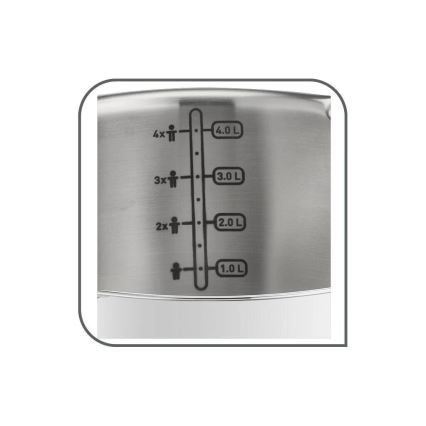 Tefal - Vuoka kannella DUETTO 28 cm