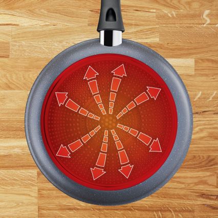 Tefal - Wok-pannu HARD STONE 28 cm