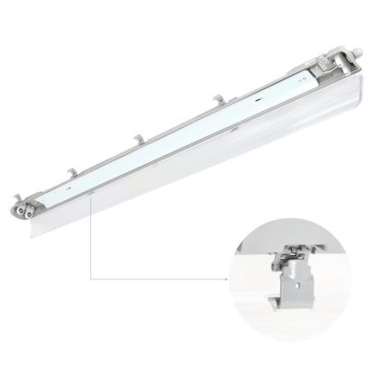 Tekninen loisteputkivalaisin HERMIC T8 2xG13/18W/230V IP65