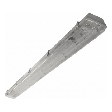 Tekninen loisteputkivalaisin 2xG13/36W/230V 120 cm IP65 harmaa