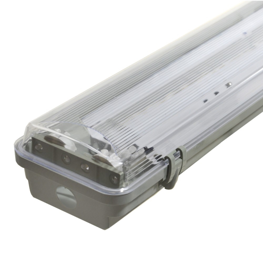 Tekninen loisteputkivalaisin 2xG13/36W/230V 120 cm IP65 harmaa