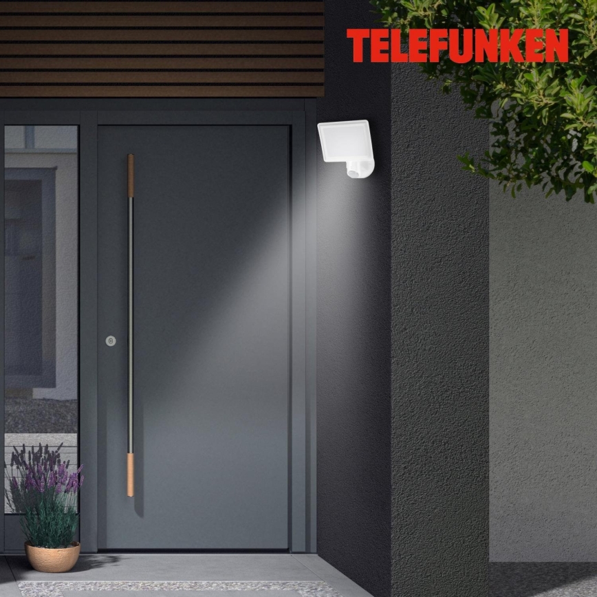 Telefunken 304406TF - LED-ulkoseinäheittovalo liiketunnistimella LED/20W/230V IP44