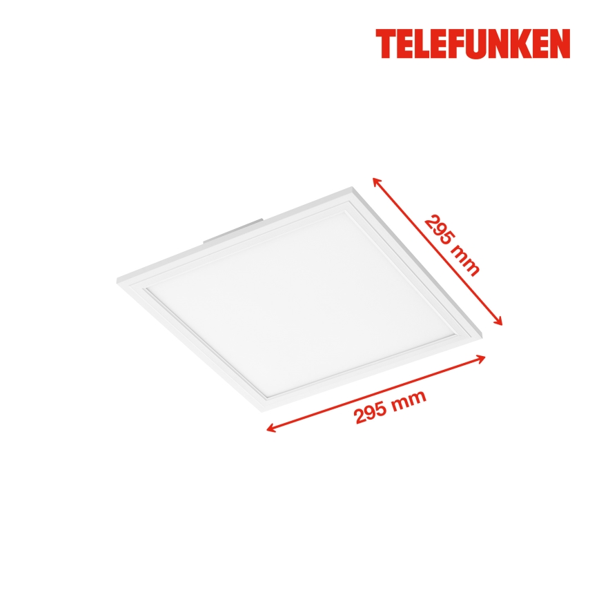 Telefunken 308606TF - Kiinteä LED-paneeli anturilla LED/13W/230V