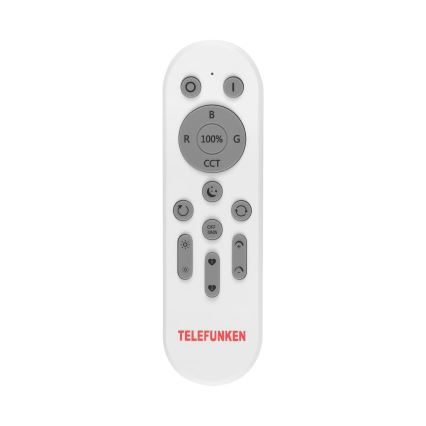 Telefunken 309602TF - LED RGBW Himmennettävä kattovalo LED/18W/230V 2700-6500K Wi-Fi Tuya