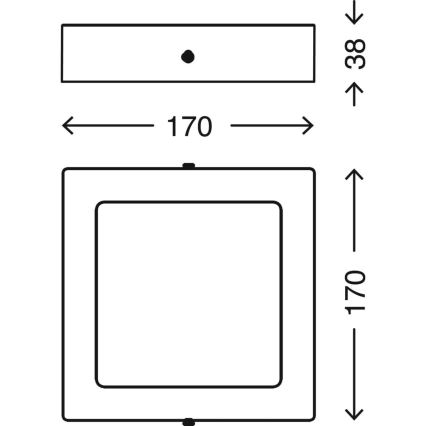 Telefunken 311002TF - LED RGBW Himmennettävä kattovalo LED/12W/230V 2700-6500K Wi-Fi Tuya