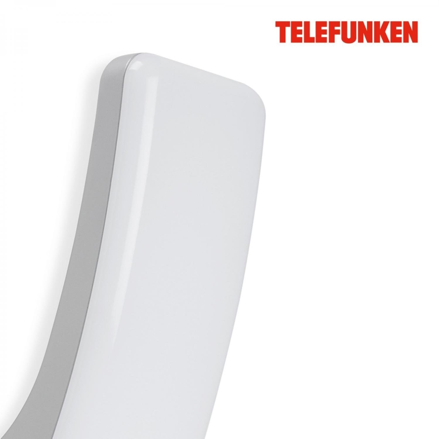 Telefunken 311604TF - LED-ulkoseinävalaisin LED/15W/230V IP44 hopea