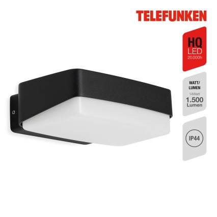 Telefunken 312205TF - LED-ulkoseinävalaisin LED/14W/230V IP44