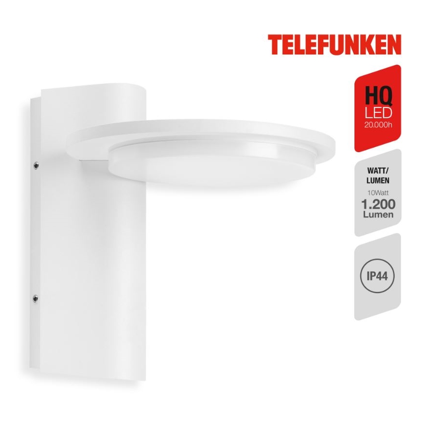 Telefunken 312406TF - LED-ulkoseinävalaisin LED/10W/230V IP44