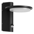 Telefunken 312505TF-LED Ulkokäyttöön tarkoitettu seinävalaisin sensorilla LED/10W/230V IP44 musta