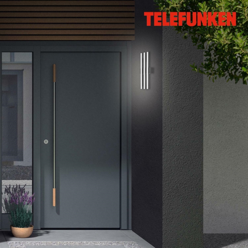 Telefunken 313105TF - LED-ulkoseinävalaisin 3xLED/4W/230V IP44