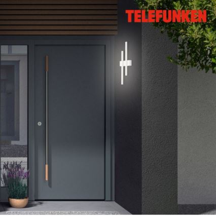 Telefunken 313206TF - LED-ulkoseinävalaisin 2xLED/8W/230V IP44