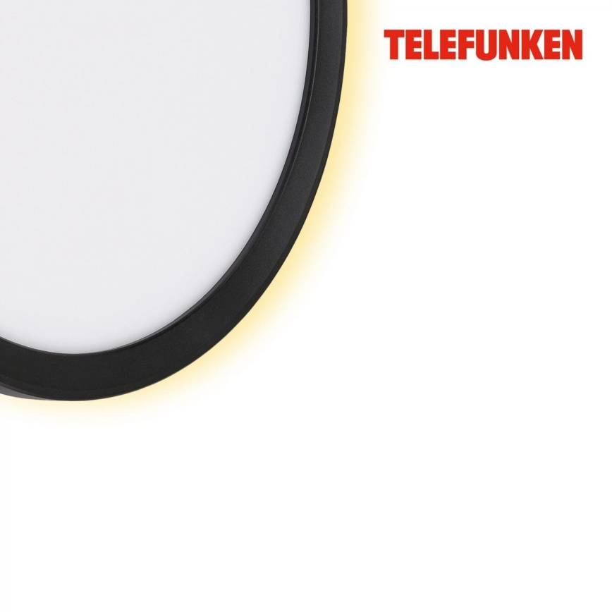 Telefunken 313405TF - LED-ulkoseinävalaisin LED/15W/230V IP44 musta