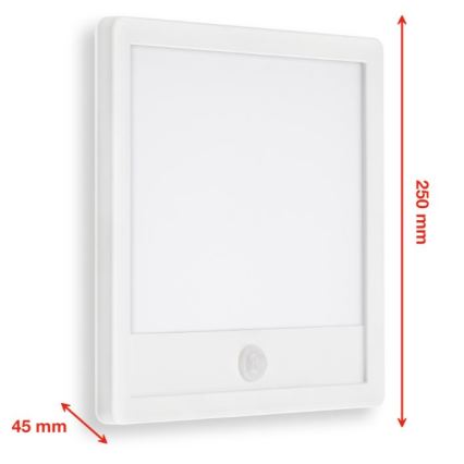 Telefunken 313806TF - LED-ulkovalaisin seinälle, liiketunnistimella LED/15W/230V IP44