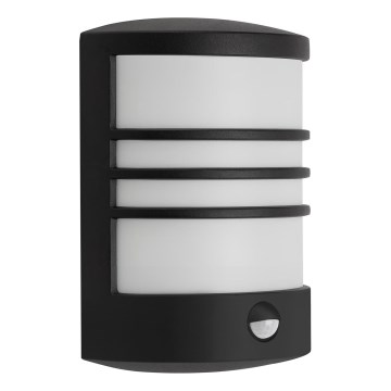 Telefunken 315505TF - LED Ulkovalo anturilla LED/12W/230V IP44 musta