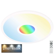 Telefunken 319306TF - LED RGBW Himmennysvalo LED/22W/230V 2700-6500K + kauko-ohjaus