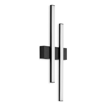 Telefunken - LED-ulkoseinävalaisin 2xLED/4W/230V IP44 musta