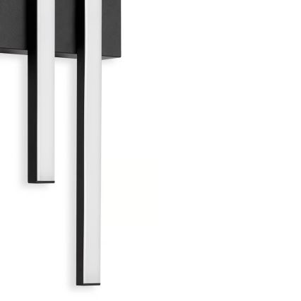 Telefunken - LED-ulkoseinävalaisin 2xLED/4W/230V IP44 musta