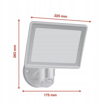 Telefunken - LED-valonheitin liiketunnistimella LED/20W/230V