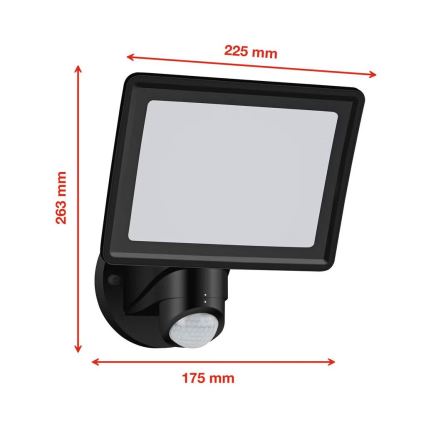 Telefunken - LED-valonheitin liiketunnistimella LED/20W/230V