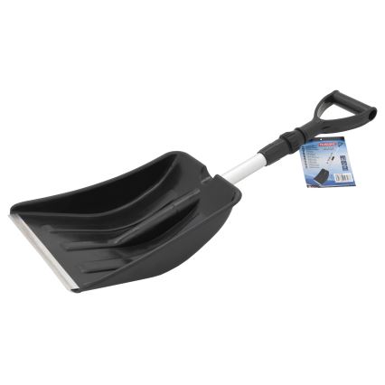 Teleskooppi lumilapio musta/harmaa