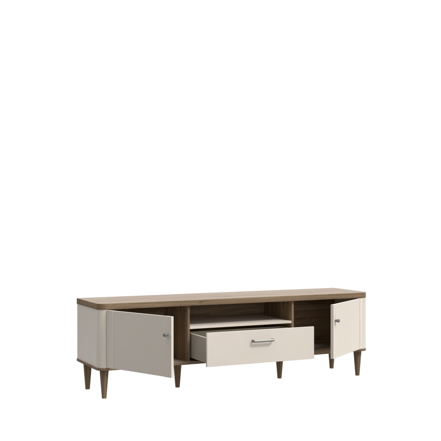 Televisiotaso VIRO ruskea/beige
