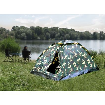 Teltta 2 hengelle PU 2000 mm suojaväritys