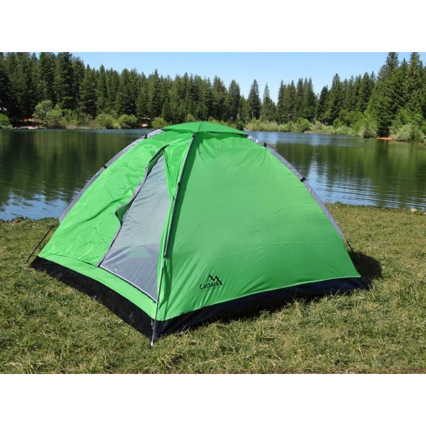 Teltta 3 hengelle PU 3000 mm vihreä