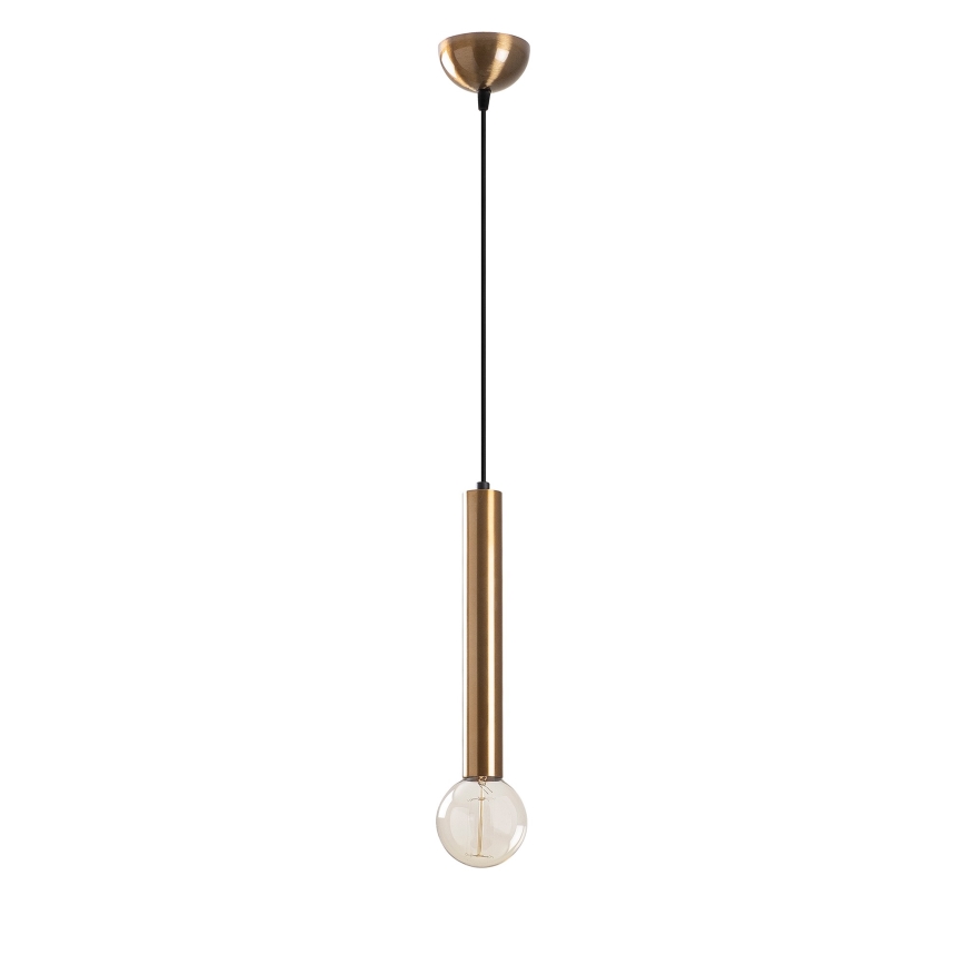 TEMPO-riippuvalaisin kaapelilla 1 x E27/40 W/230 V, kultainen