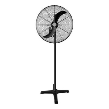 Teollinen jalustatuuletin 180 W/230 V, Ø 66 cm, musta