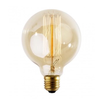 Teollinen koristeellinen himmennettävä polttimo SELRED G125 E27/60W/230V 3000K 120 lm