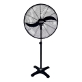 Teollinen lattiatuuletin 160 W / 230 V, Ø 66 cm, musta