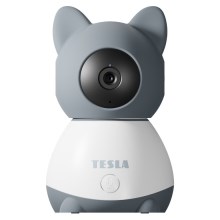 Tesla - Älykamera 360 Baby Full HD 1080p 5V Wi-Fi harmaa