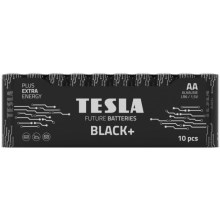 Tesla Batteries - 10 kpl Alkaliparisto AA BLACK+ 1,5V