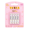 Tesla Batteries - 4 kpl Alkaliparisto AAA TOYS+ 1,5V 1300 mAh